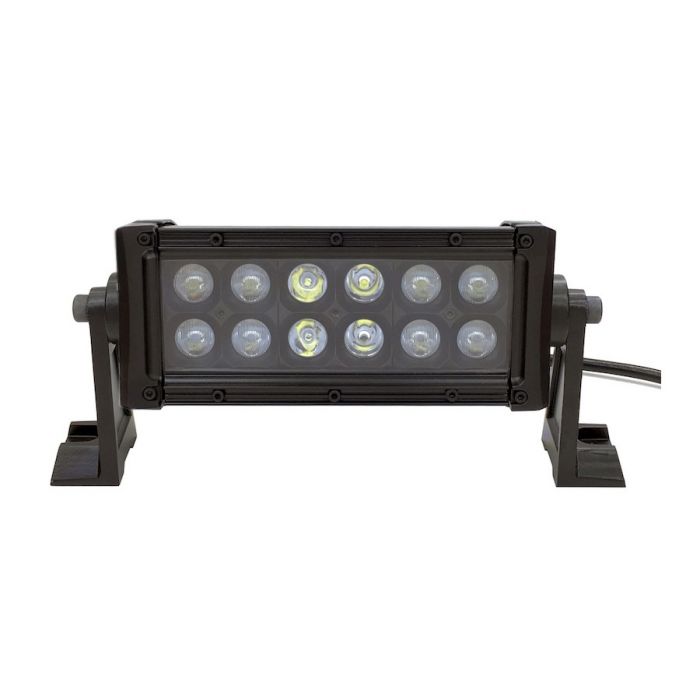 Quake LED Ultra Blackout 8インチ LEDライトバー デュアルロー 36W コンボビーム
