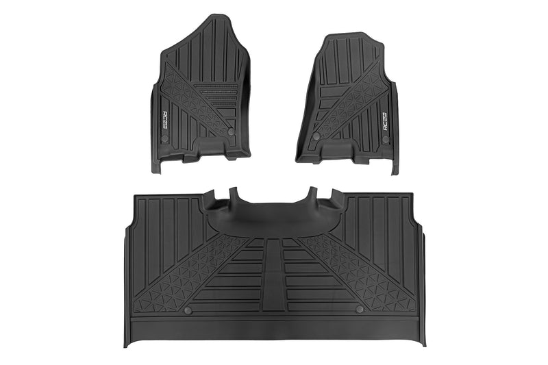 ラフカントリー Flex-Fit フロアマット クルーキャブ ラム 1500 (2019-2024) / 1500 TRX (2021-2024)
