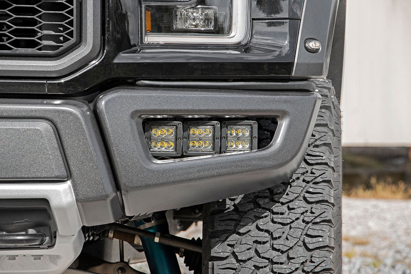 ラフカントリー フォード F-150 Raptor トリプルLEDフォグライトキット 2017-2020