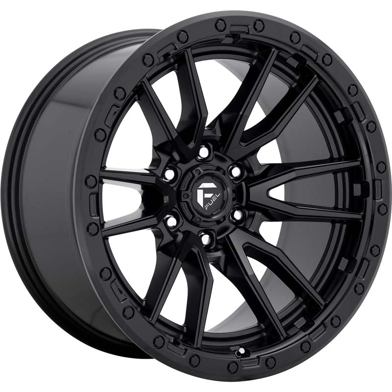 Fuel Rebel ホイール マットブラック 20x9 / 6x5.5 / +1mm