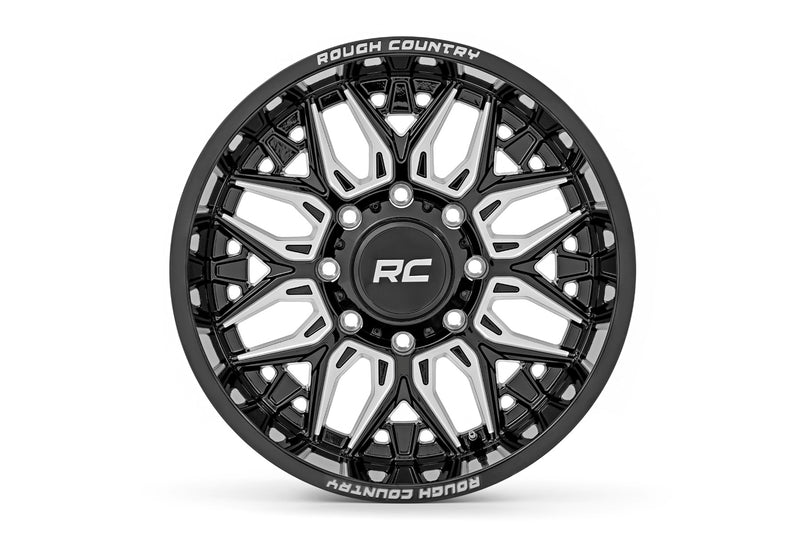 ラフカントリー 86 Series ホイール ワンピース グロスブラック 20x10 6x135 -19mm