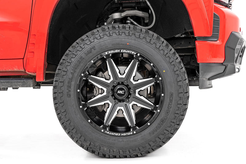 ラフカントリー 91M Series ホイール ワンピース グロスブラック 20x12 8x6.5 -44mm