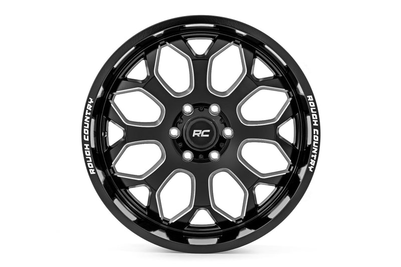 ラフカントリー 96 Series ホイール 1ピース グロスブラック 20x10 / 6x135 / -19mm