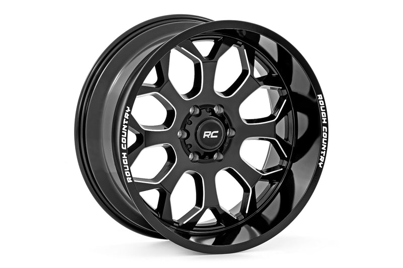 ラフカントリー 96 Series ホイール ワンピース グロスブラック 20x10 8x170 -19mm