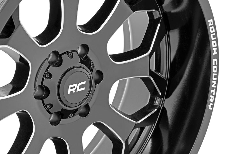 ラフカントリー 96 Series ホイール 1ピース グロスブラック 20x10 / 6x135 / -19mm