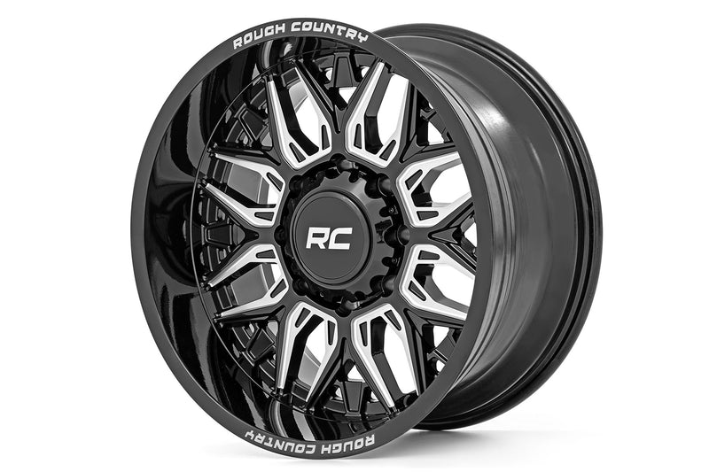 ラフカントリー 86 Series ホイール 1ピース グロスブラック 20x10 5x5 -19mm