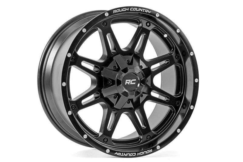 ラフカントリー 94 Series ホイール ワンピース マットブラック 20x10 6x5.5/6x135 -18mm