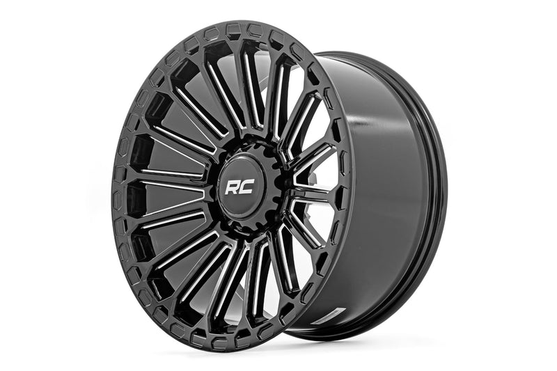 ラフカントリー 97 Series ホイール 1ピース グロスブラック 17x9 5x5 -12mm