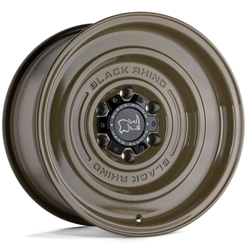 ブラックライノ SOLID BR ホイール 17×9.5 6×139.7 オフセット -12 グロスグリーン
