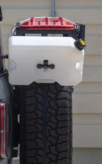 スペアタイヤ ラック　Spare Tire Utility Basket