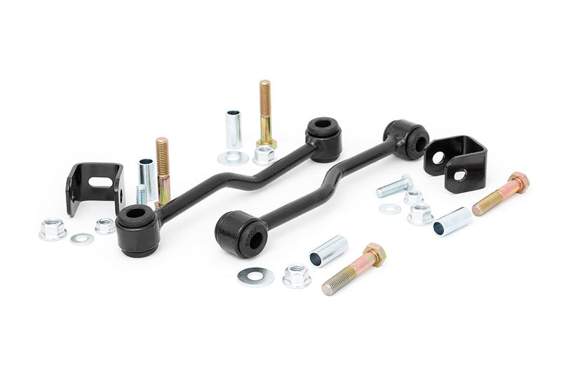ラフカントリー フロントスタビライザーリンク 4-5インチリフト ジープ チェロキー XJ / ラングラー TJ / ラングラー Unlimited 4WD