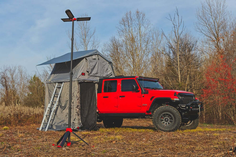 Telescoping Campsite Led Light Kit W/Tripod