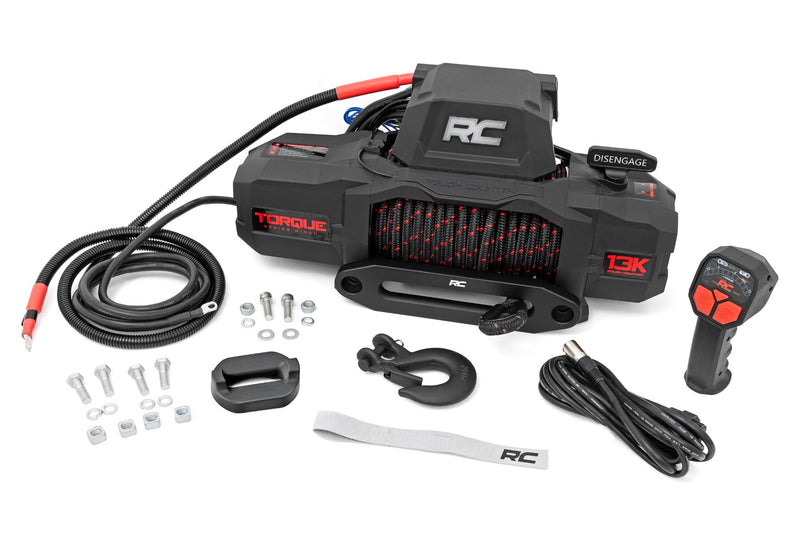 ラフカントリー 13000ポンド Pro Series ウインチ シンセティックロープ付き