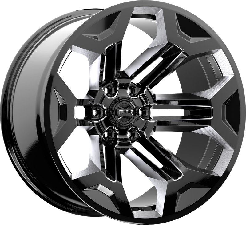 ラフカントリー Torque TW405 Pulse ホイール グロスブラック 20x9 6x5.5 -12mm