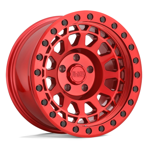 ブラックライノ PRIMM 17×9 6×139.7 オフセット-12 キャンディレッド/ブラック