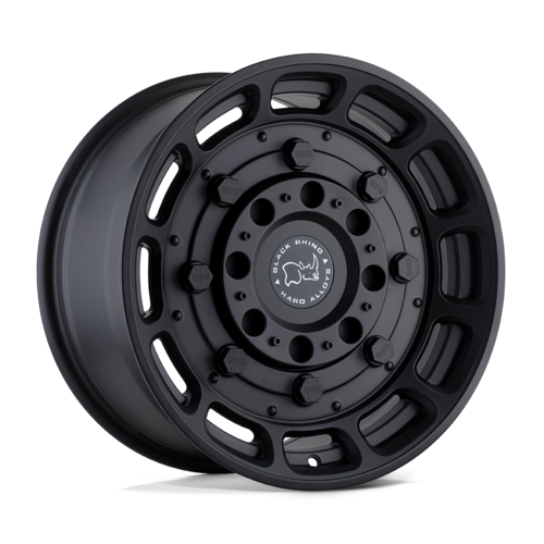 ブラックライノ WARTHOG 17×8.5 5×114.3 オフセット-18 センターボア71.5 マットブラック