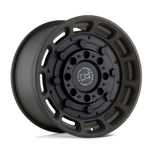 ブラックライノ WARTHOG ホイール 17×8.5 5×127 オフセット-18 オリーブドラブグリーン/ブラック