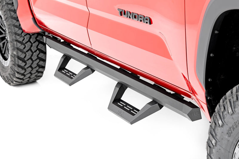 ラフカントリー SRX2 アジャスタブルアルミニウムステップ CrewMax トヨタ タンドラ 2WD/4WD 2022-2026