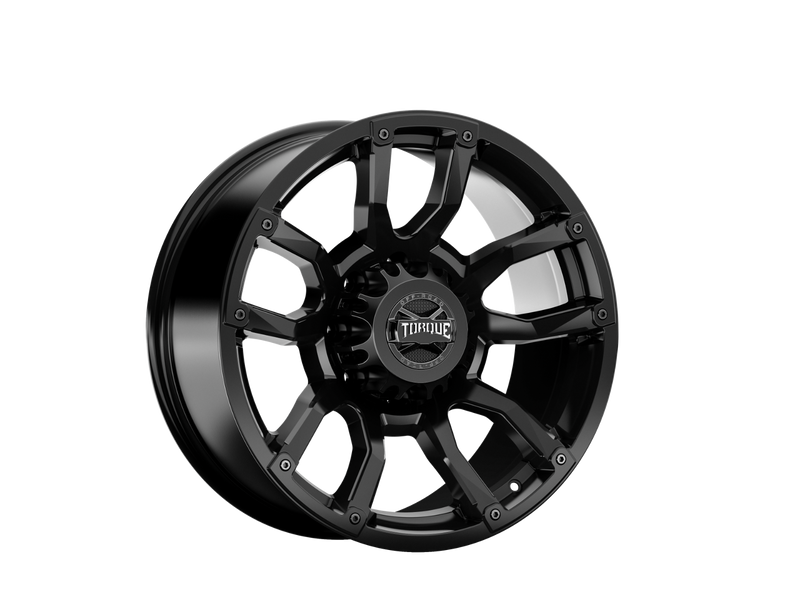 ラフカントリー Torque TW403 Impact ホイール サテンブラック 20x9 8x180 オフセット0mm