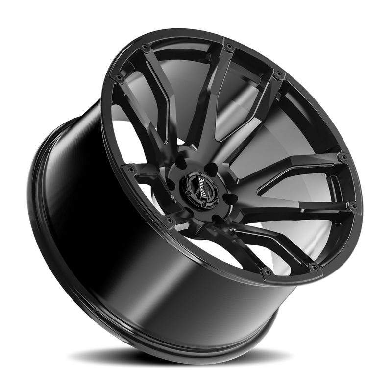 ラフカントリー Torque TW403 Impact ホイール サテンブラック 20x9 8x180 オフセット0mm
