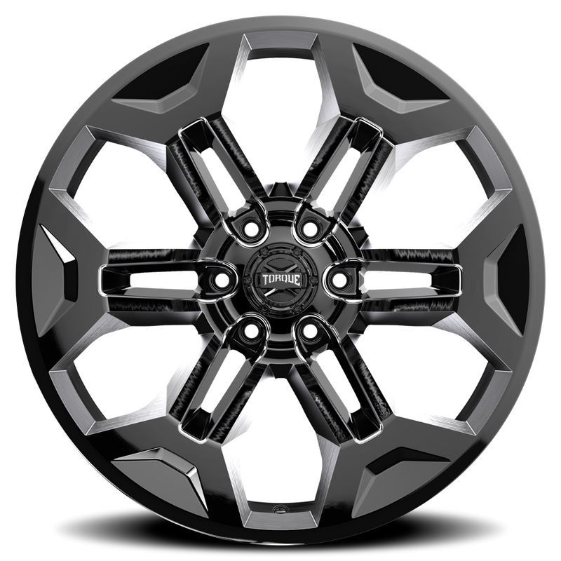 ラフカントリー Torque TW405 Pulse ホイール グロスブラック 20x9 6x5.5 -12mm