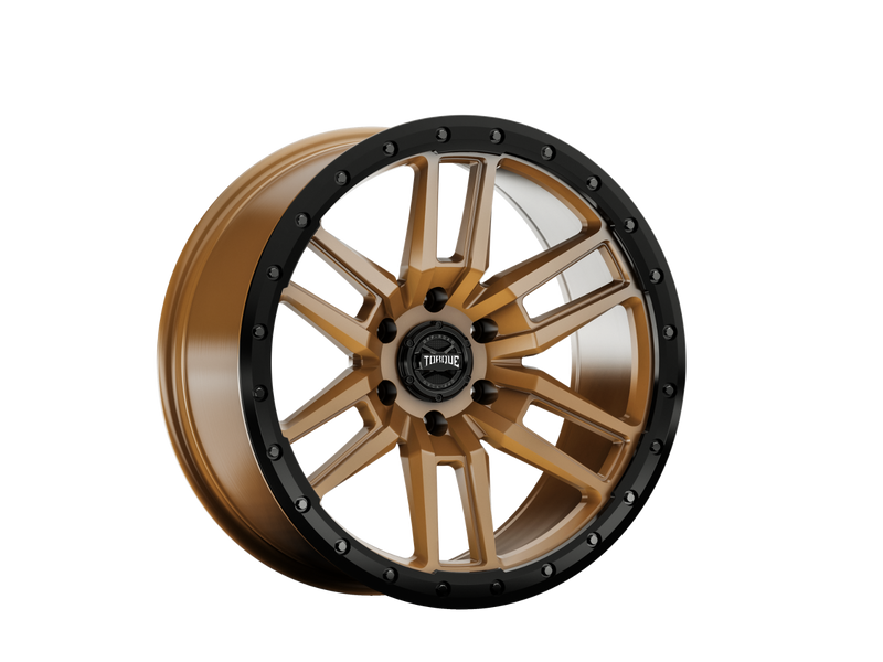 ラフカントリー TW411 Pritchett ホイール 18x9 6x5.5 -12mm ブロンズ/ブラックリップ