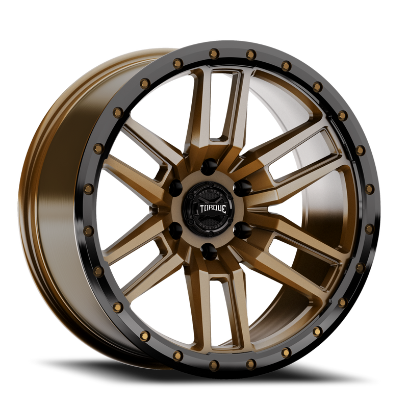 ラフカントリー TW411 Pritchett ホイール 17x9 6x5.5 オフセット0mm ブロンズ/ブラックリップ