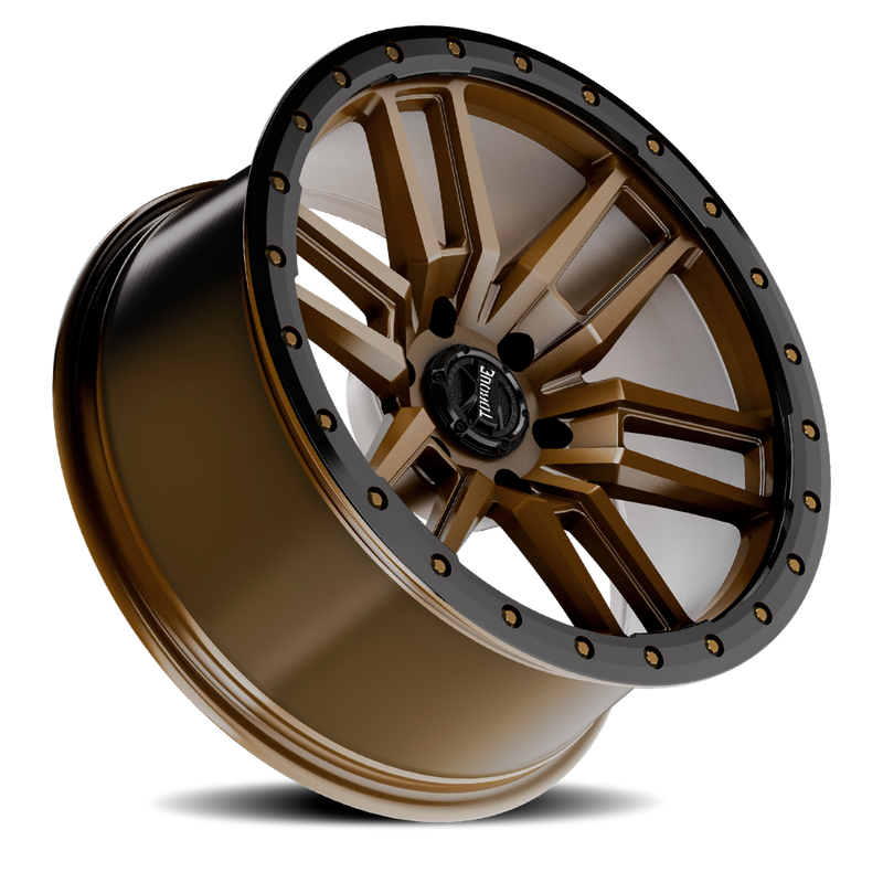 ラフカントリー TW411 Pritchett ホイール 17x9 6x5.5 オフセット0mm ブロンズ/ブラックリップ