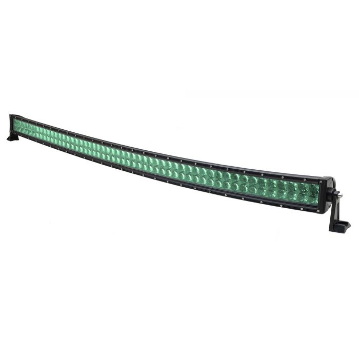 Quake LED Ultra Arc Accent Series 54インチ カーブ型デュアルロウRGB LEDライトバー 312W スポット