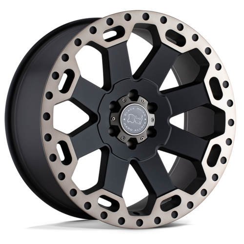 ブラックライノ WARLORD BR ホイール 17×9 6×135 オフセット+12 マットブラック DDT