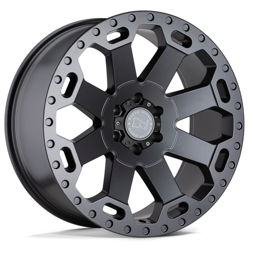 ブラックライノ WARLORD BR ホイール 18×8 6×139.7 オフセット+35 マットガンメタル