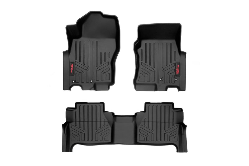 ラフカントリー Floor Armor フロアマット FR&RR クルーキャブ ニッサン Frontier 2WD/4WD 2022-2026
