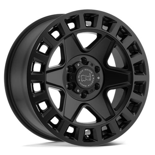 ブラックライノ YORK 17×8 5×127 オフセット+30 センターボア71.5 マットブラック