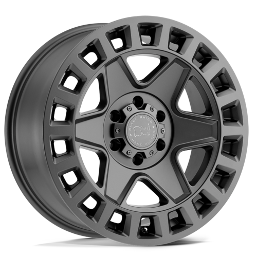 ブラックライノ YORK 17×8 6×130 オフセット+38 センターボア84.1 マットガンメタル