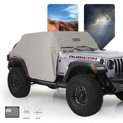 Smittybilt | キャビンカーカバー CAB COVER WITH DOOR FLAPS (GRAY)