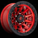 Fuel Off-Road | COVERT D695 | Candy Red w/ Black Ring
