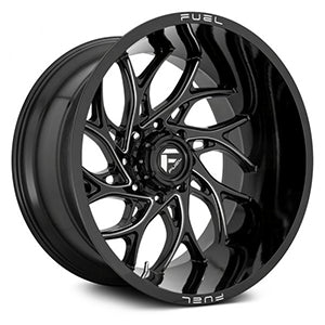 Fuel Off-Road | RUNNER D741 | Gloss Black & Milled