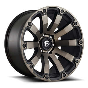 Fuel Off-Road | DIESEL D636 | Black & Machined with Dark Tint