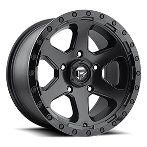 Fuel Off-Road | RIPPER D589 | Matte Black | Gloss Black Lip