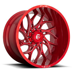 Fuel Off-Road | RUNNER D742 | Candy Red & Milled