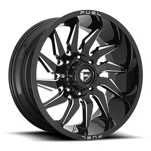 Fuel Off-Road | SABER D744 | Gloss Black & Milled