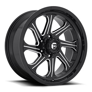 Fuel Off-Road | SEEKER D676 | Gloss Black & Milled