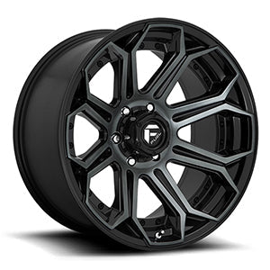 Fuel Off-Road | SIEGE D704 | Gloss Black/Brushed Gloss DDT