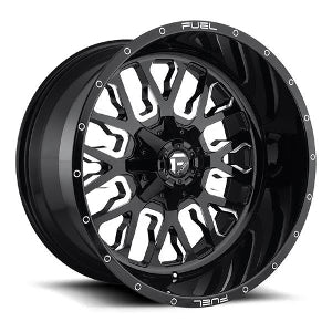 Fuel Off-Road | STROKE D611 | Gloss Black & Milled