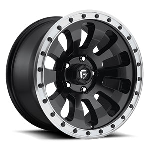 Fuel Off-Road | TACTIC D629 | Black w/ Machined Lip