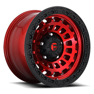 Fuel Off-Road | ZEPHYR D632 | Candy Red w/ Matte Black Ring