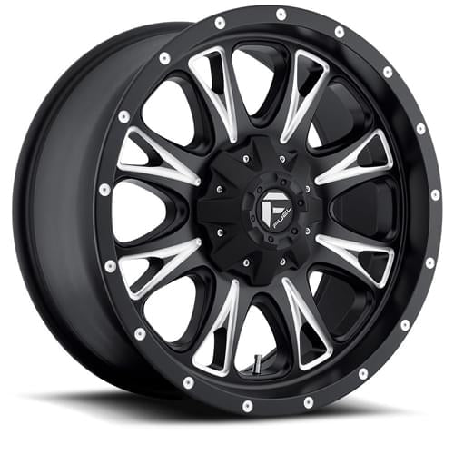 Fuel Off-Road | THROTTLE D513 | Matte Black & Milled