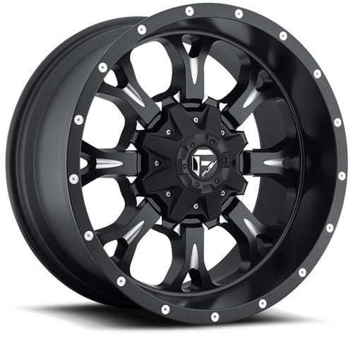 Fuel Off-Road | KRANK D517 | Matte Black & Milled