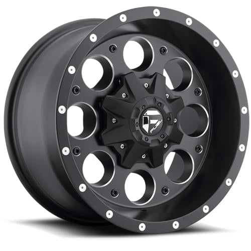 Fuel Off-Road | REVOLVER D525 | Matte Black & Milled