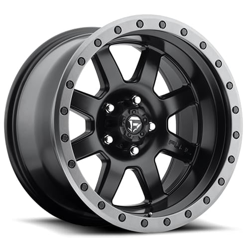 Fuel Off-Road | TROPHY D551 | Matte Black w/ Anthracite Ring